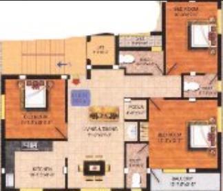 Authentic Four Square - Floor Plan