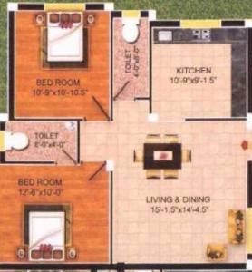 Authentic Four Square - Floor plan