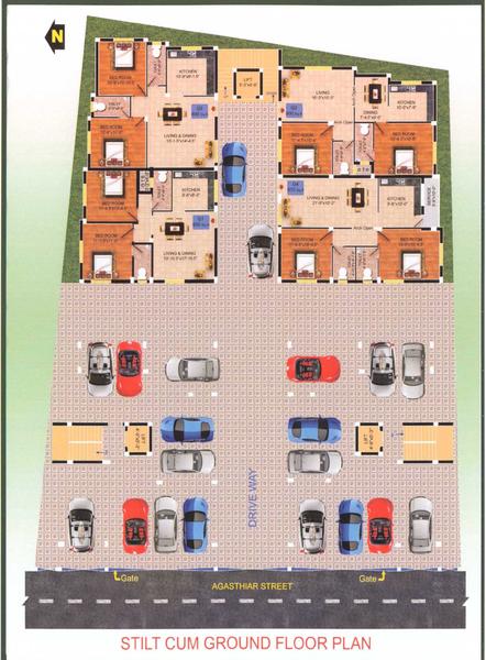 Authentic Four Square - Master Plan