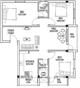AJs Apoorva - Floor plan