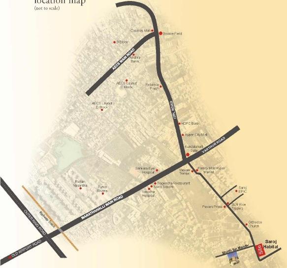 Saroj Aquila - Locality