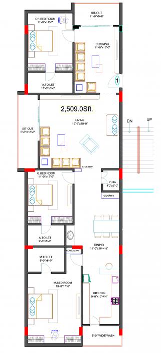 Aryamitra Huma - Floor Plan