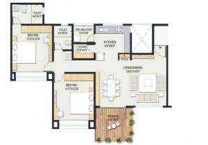 Samraat Vrindavan - Floor plan