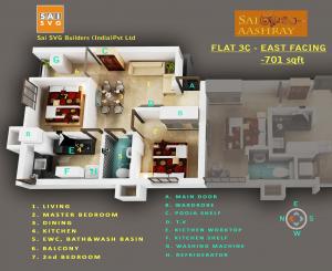 VGSAI Sai Aashray - Floor plan