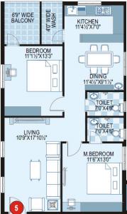 Prime Galaxy - Floor plan