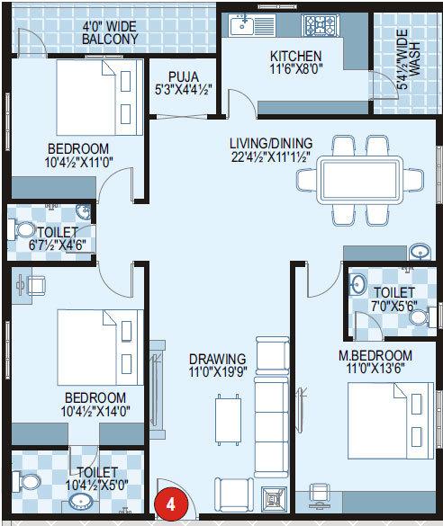 Prime Galaxy - Floor Plan