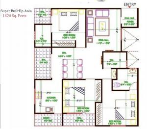 DCNPL Hills Vistaa - Floor plan