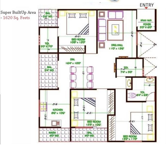 DCNPL Hills Vistaa - Floor Plan
