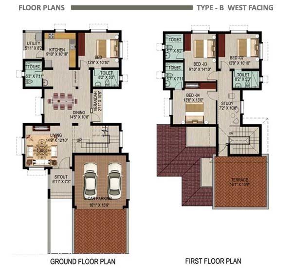 Oceanus Palms - Floor Plan