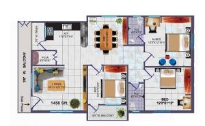 SV Flora - Floor plan