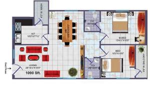 SV Flora - Floor plan