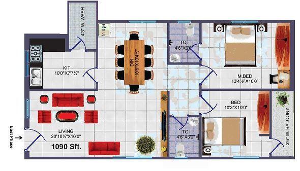 SV Flora - Floor Plan