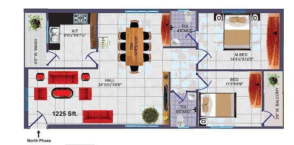 SV Flora - Floor Plan