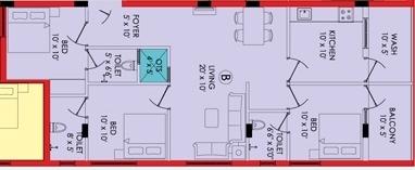 Dakshin Orange - Floor Plan