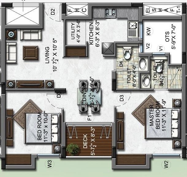 Adroit Altius - Floor Plan