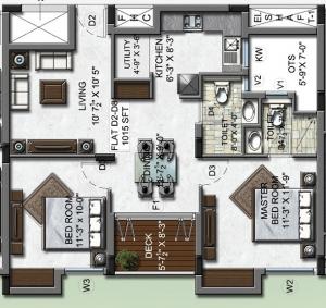 Adroit Altius - Floor plan