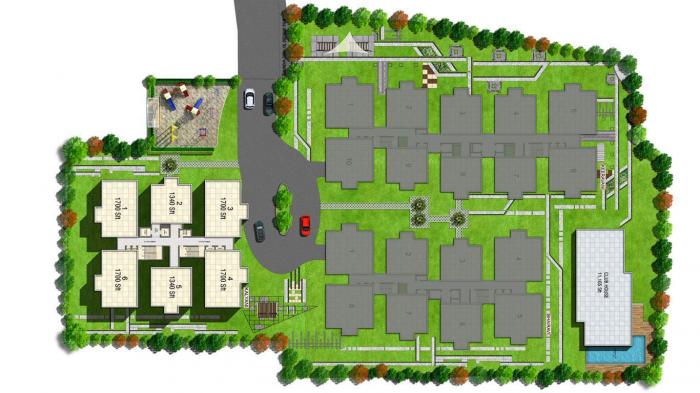 S and S Green Fields - Master Plan