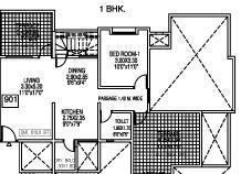 B. U. Bhandari Unity Park CHS Ltd - Floor plan