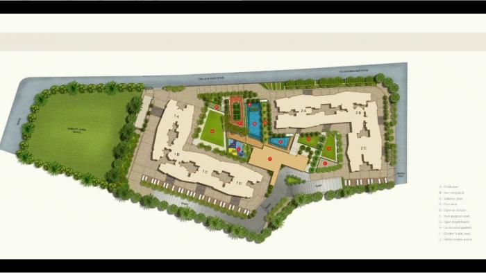 Kalpataru Pristine - Master Plan