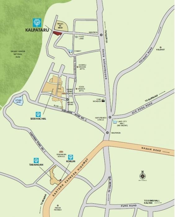 Kalpataru Pristine - Locality