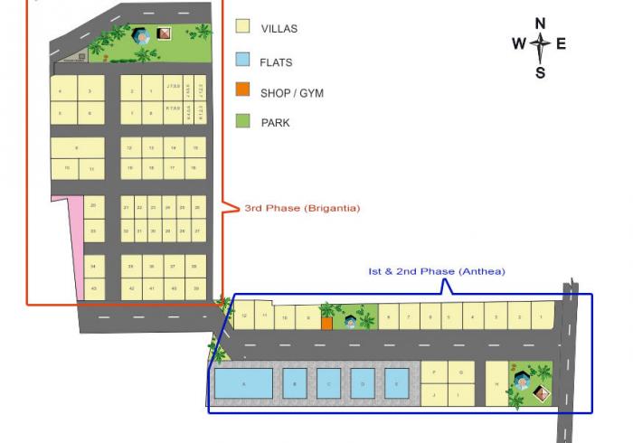 Springfield Rivera Villa - Site Plan