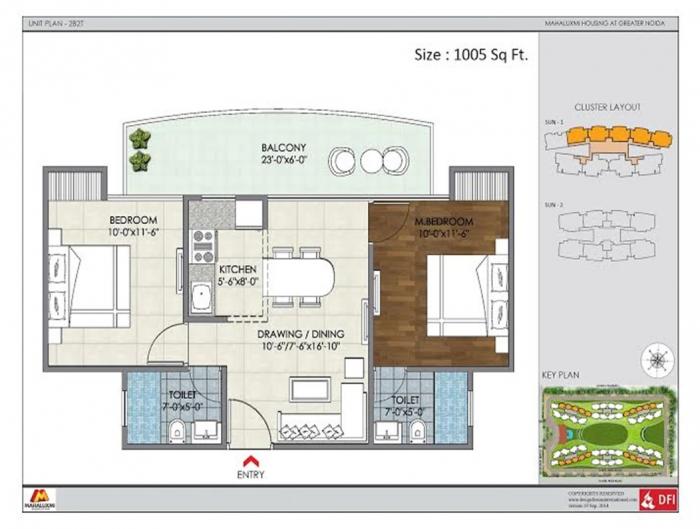 Migsun Ultimo - Floor Plan