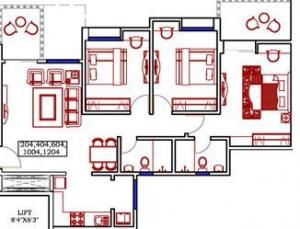 Nyati Ethos - Floor plan