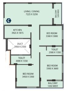 Fabulous UNO - Floor plan