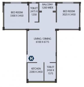 Fabulous UNO - Floor plan