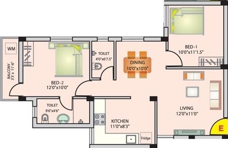 Asvini Kuberan - Floor Plan