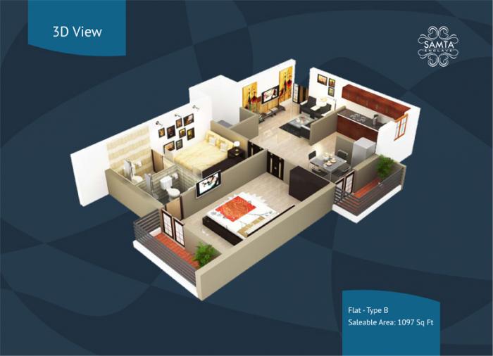 BMB Samta Enclave - Floor Plan