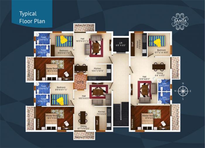 BMB Samta Enclave - Master Plan