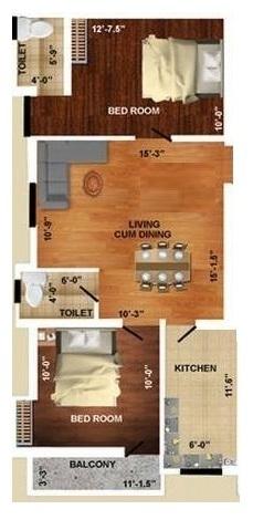 Ample Aabharanaa - Floor Plan