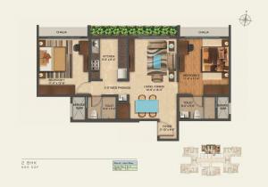 The Wadhwa Solitaire - Floor plan