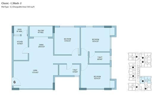Unimark Springfield Elite 1 - Floor Plan