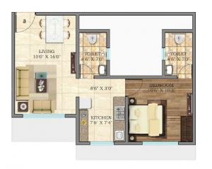 Crescent Solitaire - Floor plan