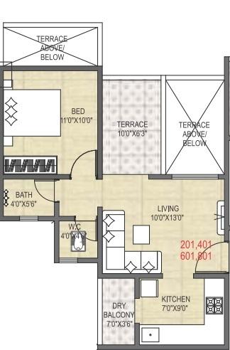 Tulip Elegance - Floor Plan