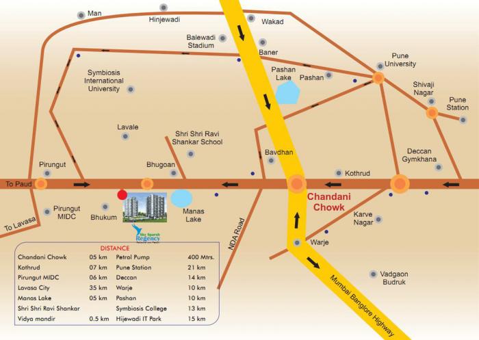 Sky Sparsh Regency - Locality