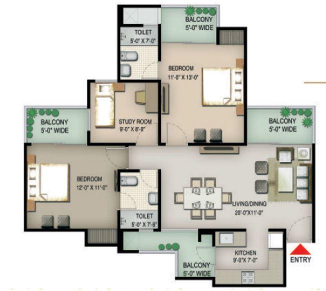 Pigeon Spring Meadows - Floor Plan