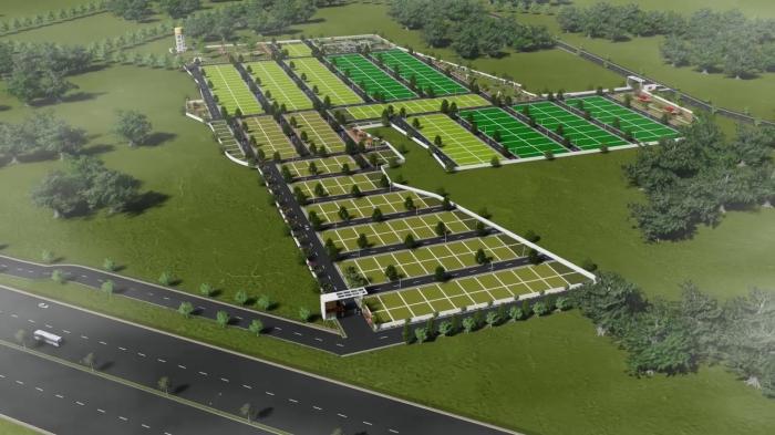 Srinagar BSNL Layout - Master Plan