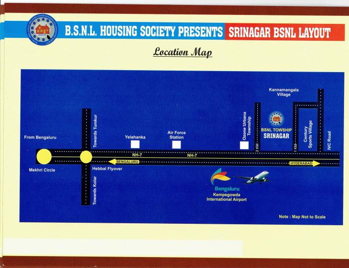 Srinagar BSNL Layout - Locality