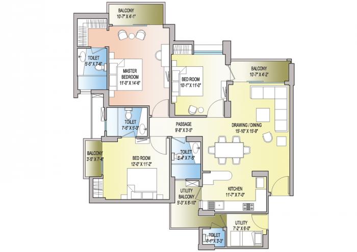 ABA Cherry County - Floor Plan