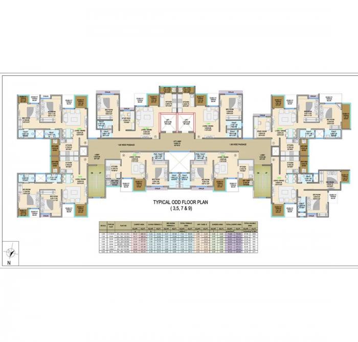 Bramha Sky One - Site Plan