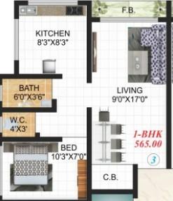 Vandu Heights - Floor plan