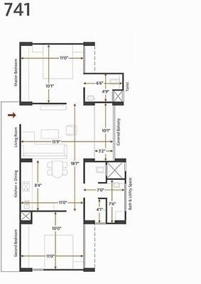 Skyi Star Towers - Floor Plan