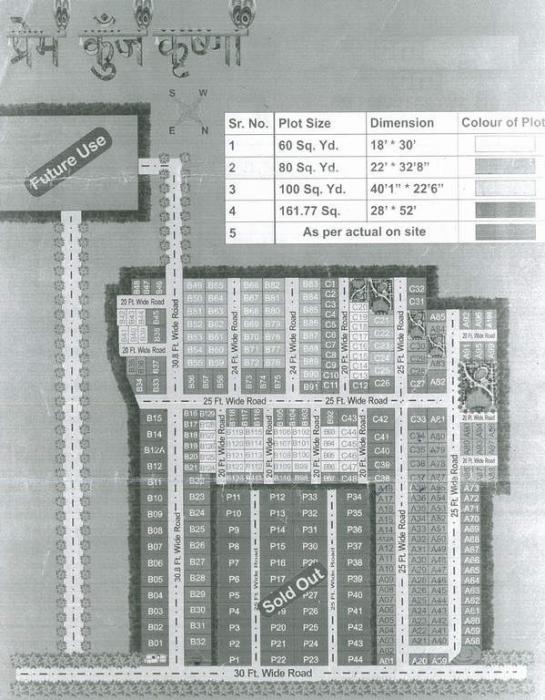 Om Prem Kunj Krishna - Master Plan
