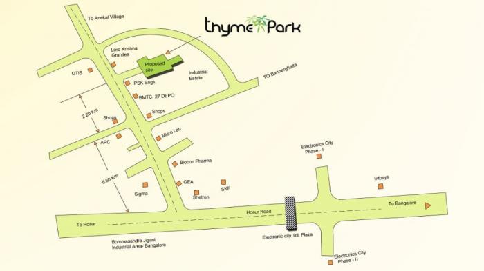 VS Thyme Park - Locality
