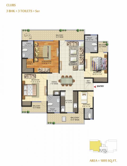 Victory Ace - Floor Plan