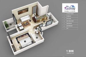 Triaa Aashray - Floor plan