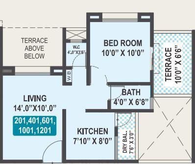Kalaapi Cira - Floor Plan